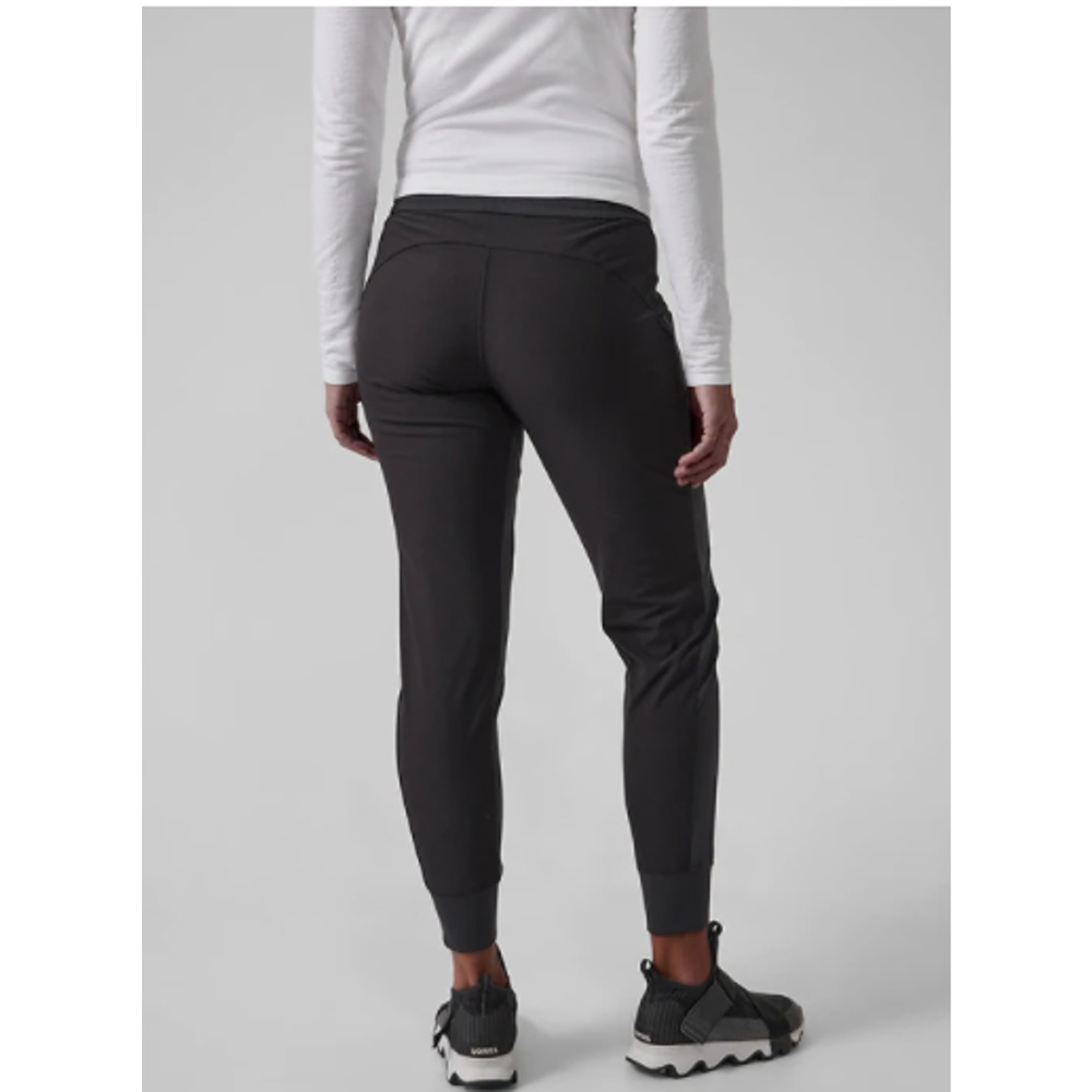 Athleta 2 black Headlands Hybrid Trek Jogger pants outdoor camp mountain casual